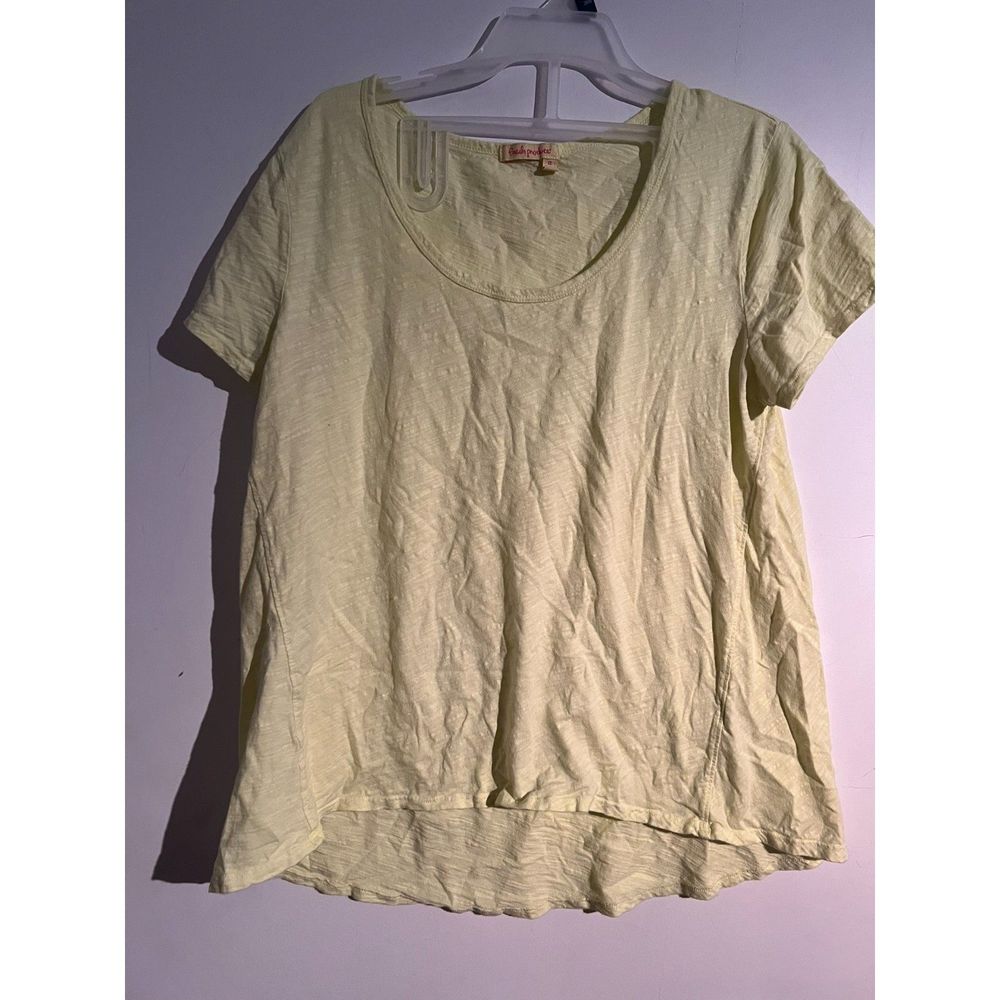 Fresh Produce Tshirt XL Yellow Basic Staple - Picture 2 of 2